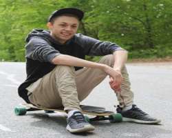 Bandi loves riding a skateboard in his future.